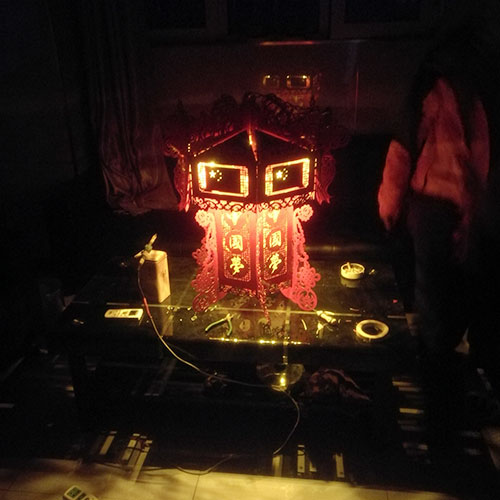 太陽(yáng)能宮燈、中國(guó)夢(mèng)宮燈